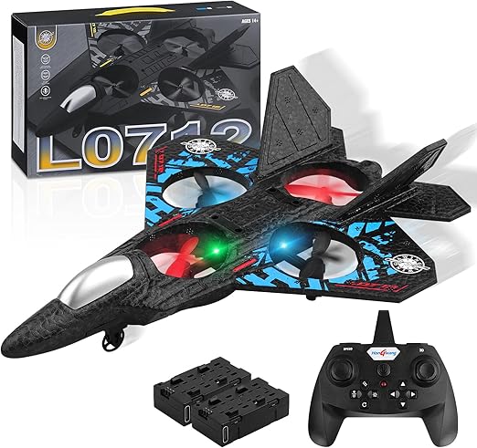 AWH Henakmsl RC Aeroplane 2.4GHz Remote Controlled Aeroplane Fighter Jet Toy L0712
